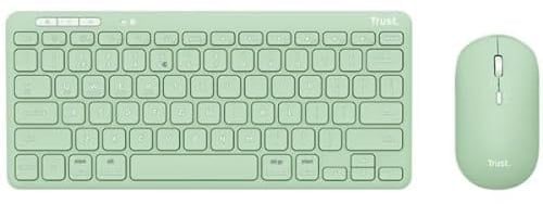 TRUST Routers - Inalámbricos - Modems Marca Modelo Lyra WL Keyboard & Mouse IT Green