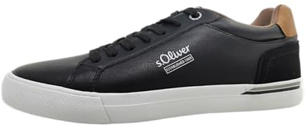 s.Oliver Herren 5-13677-42 Sneaker, Black, 42 EU