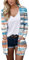 Demonia Shaker Sip Hoodie Vintage GanzköRper Pullover Weihnachten Damen Langarm Open Front Cardigan Pullover Oberbekleidung Leichte Mantel Tops mit Tasche Elegante Strickjacken Damen Walking