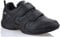Mens Non Slip Memory Foam Wide FIT Walking Running Sports Strap Trainers Shoes Black
