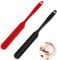 Mabor Lot de 2 spatules en silicone à long manche pour bocaux de cuisson antiadhésives résistantes à la chaleur pour bocaux, mélangeurs, mélanges