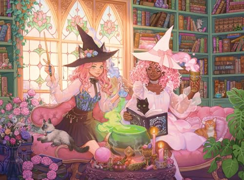 Ravensburger Enchanting Library 200 XXL Teile Puzzle für Kinder - Jedes Teil ist EIN Unikat, Teile passen perfekt zusammen