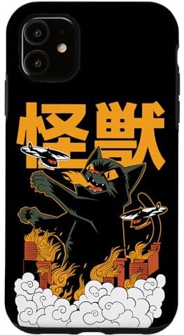 iPhone 11 Kaiju Anime Cat Monster Case