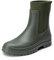 DREAM PAIRS stivali da pioggia impermeabili comodi stivali di gomma da donna stivali Chelsea di media altezza con suola antiscivolo,Size 41,Verde Scuro,SDRB2406W-E
