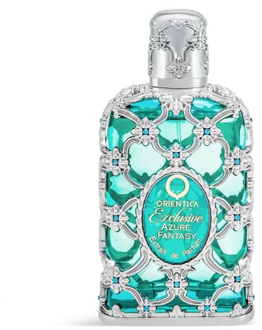 Orientica Azure Fantasy Extrait De Parfum 80ml – Luxury Arabian Unisex Perfume – Citrus, Ginger & Musk Notes – Long Lasting Niche Fragrance for Men & Women – Premium Gift
