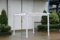 Pergola in alluminio bianco 3 x 3 m