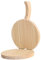 rockible Prensa de Tortilla de madera, prensador de Tortillera mexicana, prensador ergonómico fácil de usar, utensilios de cocina para pastelería, raviolis