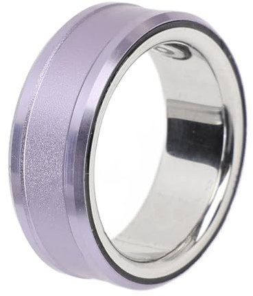 Lila Smart Ring Gesundheits-Tracker, Schlaf-Tracker Smart Ring, Fitness-Tracker-Ring, Smart Ring für (Größe 18, 60 mm Innendurchmesser)