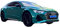 EMRGAZQD Motorfahrzeuge Replika Auto 1:24 Für Audi RS7 Autolegierung Druckguss Metalstatic Fertigmodell Souvenirs Spielzeug Geschenk Ornamente Originalgetreue Nachbildung(Color:Green)