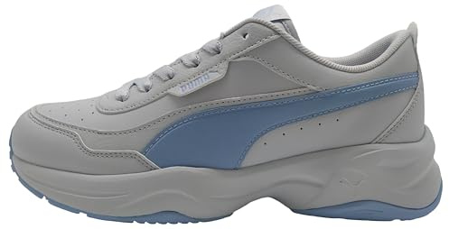 Puma Damen Cilia ModeSneaker, Mode Silver Mist Haute Tropic White, 40.5 EU
