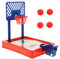 DRESSOOS Finger-Basketball-Spielzeug Mini-Basketball-Spiele Sport Klassenzimmer-Spiel Tisch-sportspielzeug Desktop-Mini-Basketball-Spielzeug Mit 4 Bällen