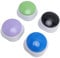 4Pcs Pet Training Buzzer Playback Green Dog Button Blue Office Class Family, Beeper Black for Home Office, Controllers