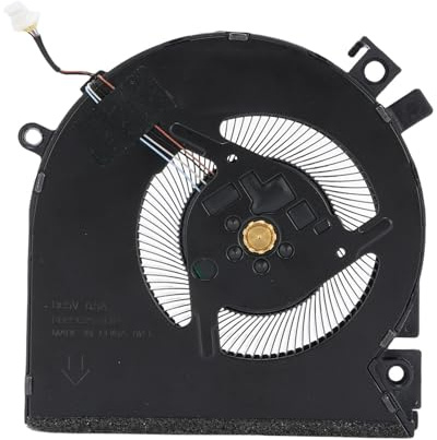 Topiky Ventilateur de Refroidissement du Processeur D'ordinateur Portable, Remplacement de la Série VICTUS 15 FA 15 FB TPN Q278 TPN Q279, avec un Connecteur à 4 Broches pour une