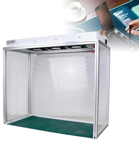 Vertikale Laminar Flow Haube mit HEPA-Filter und drei Ventilatoren für staubfreie Labor- und Werkstattumgebungen