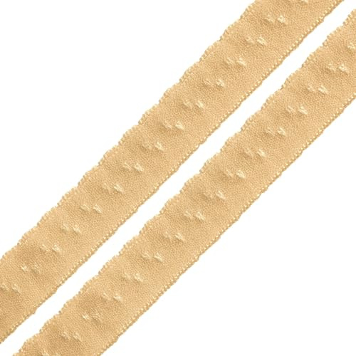 Wäschegummi Dessous-Gummi Faltgummi Ziergummi 12mm Faltgummi ab 1m elastisches Einfassband Saumband