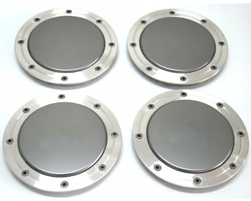 4 Stück Nabendeckel 4B0601165A für Audi Allroad 2001 15” Wheel, Radkappen Felgenkappen Nabenkappen,Auto Fahrzeug Radnabe Center Cap Abdeckung