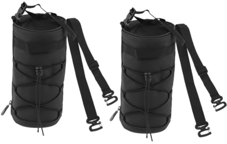 VANZACK 2 Stück pack Mountainbike Fronttaschen aus Nylon Kompakte Fahrradtasche mit Verstellbaren Lenkergurten Allgemeine Vordertasche für Mountainbike Rennrad und Motorrad Leichter