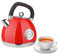 KASANOVA bollitore elettrico con termometro, bollitore acqua per the e tisane fino a 6 tazze, temperatura controllata, 1,8L, Classe energetica G