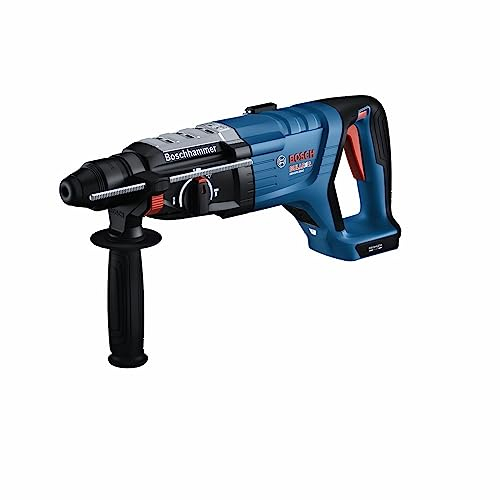 BOSCH GBH18V-28DCN 18V Brushless Connected-Ready SDS-plus® Bulldog™ 1-1/8 Martello rotante (strumento nudo)