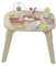 Vertbaudet Baby Spieltisch mit Musikinstrumenten, Holz FSC® rosa ONE Size