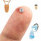 PingaOculto SpionageKopfhörer Bluetooth für Prüfung Mini Nano Unsichtbare Kopfhörer für Handy mit Mikrofon - Unsichtbar Ohrhörer Kabellos Headset Spicker (Spy Earpiece Nano V4 + VIP Pro Supermini)