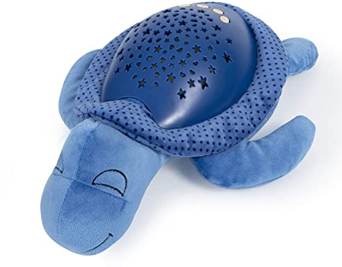 Bayer Design 69501AA Nachtlicht Sternenhimmel Sonni Schildkröte Schlummerlicht Einschlafhilfe mit Musik, Schlaflampe, LED Licht, tragbar