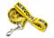 NERVOUS DOG LEAD - Durable, Yellow Warning Lead - 2.5cm/152cm - Padded Handle