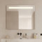 Loevschall Venice LED-Badezimmerspiegel mit Beleuchtung, 100x85 cm, MultiWhite-Technologie, Smart Spiegel mit Touch und Schwebeeffekt, verstellbare Farbtemperatur 2200K-6500K, IP44-zertifiziert
