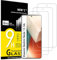 NEW'C 3 Pack Designed for Xiaomi Redmi Note 13 5G/4G Screen Protector Tempered Glass,Case Friendly Scratch-proof, Bubble Free, Ultra Resistant
