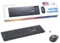 SIMPLETEK - Kit Mouse & Tastiera Nera Wireless 2.4G Layout USA | American US Keyboard QWERTY | Tastierino Numerico Mouse Ergonomico 3 Tasti Ricevitore USB