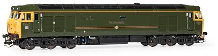 Hornby TT:120 TT3013M BR, Klasse 50, Co, 50007, Eisenbahnlokomotiven der Sir Edward Elgar'-Epoche 8, grün