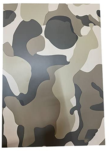 Laptop-Folie, Camouflage-Farbmodifikation, Aufkleber, personalisierbar, 42 x 29 cm, Folien für 43,2 cm (17 Zoll)