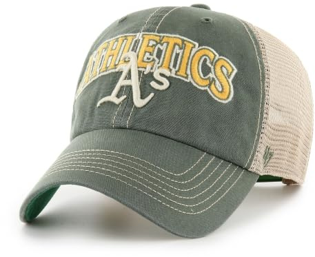 47 MLB Oakland Athletics A's As Cap Tuscaloosa Cleanup Baseballcap Trucker Kappe