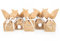 Logbuch-Verlag 10 Osterhasen Papiertüten Kraftpapier Osternest zum Befüllen Ostergeschenk Kinder Erwachsene 16,5 x 26 x 6,5