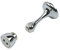 RICHELIEU 67CR Magnetic Door Stop, Chrome