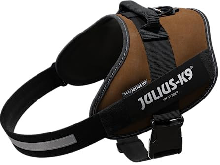 Julius-K9, IDC Powergeschirr, Größe: 2XL/3, Schokoladenbraun