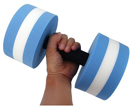 WINOMO Haltère Aquagym (Bleu Blanc)