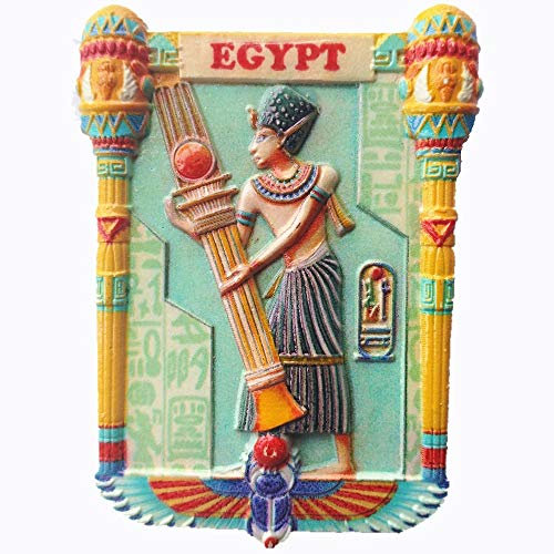 3D Egypt fridge magnet,Home & kitchen decoration polyresin craft, Egypt refrigerator magnet travel souvenir gift
