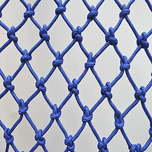 SunYaZhou Netze Kindersicherheitsgitter, Kindergeländer Treppengeländer Sicherheitsnetz Balkon Schutznetz Deckennetz Zaunnetz Blau Schutznetz Kann angepasst Werden (Size : 1x3m)