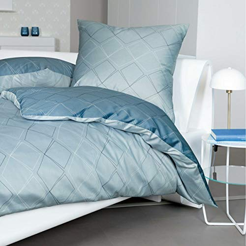 Janine Design Mako-Satin Bettwäsche J.D. 87053-02 1 Bettbezug 240 x 220 cm + 2 Kissenbezüge 80 x 80 cm