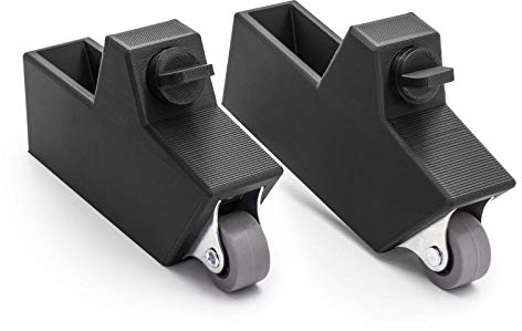 Ruote per seggiolone Hauck Alpha Plus per bambini, colore nero