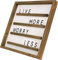 WPM Bilderrahmen aus Holz letterboard