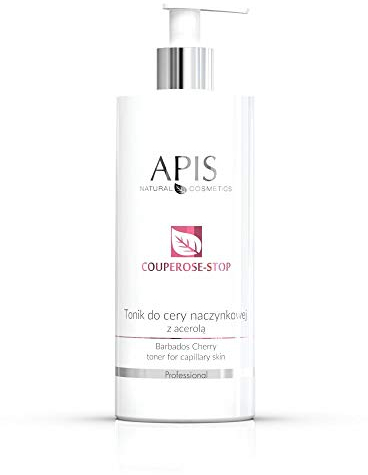 APIS COUPEROSE-STOP Gesichtswasser für Couperose-Haut mit Acerola und Hundrose | Linderung der empfindlichen Couperose-Haut | 500 ml