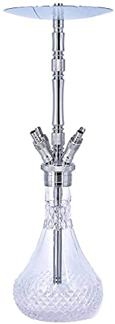 WD Hookah X39-6 - Shisha de acero inoxidable