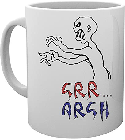 Grr Argh Zombie Taza Mug Cup