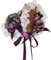 COSDREAMER Chapeau de Soleil Victorien avec nœuds et Fleurs pour Filles et Femmes, Q, Taille Unique