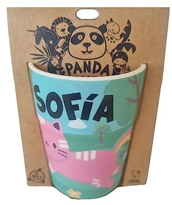 PLUS HOME Vaso o taza Con Nombre Personalizado o animal.Sofia