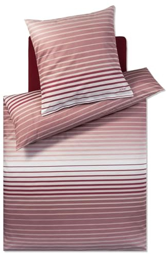 Joop! Bettwäsche Shutter Rouge 1 Bettbezug 155 x 220 cm + 1 Kissenbezug 80 x 80 cm