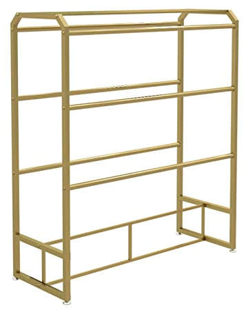 SIBEG OUdini Garderobenständer, wandmontierter Kleiderständer, Decken-Kleiderständer für Garderobe/Gewerbe/Wshop, hängender Kleiderständer/120 cm