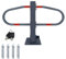 XMTECH Parkplatzsperre klappbar Parkpfosten mit 2 Schlüssel & Reflektierende Aufkleber Parkbügel H x B x T: 51 x 73 x 18 cm Parkplatzbügel Absperrpfosten (1 Pfosten)